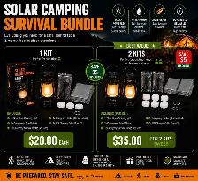 solar Lantern Light Waterproof LED outdoor - Photo 4