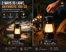 solar Lantern Light Waterproof LED outdoor - Photo 7