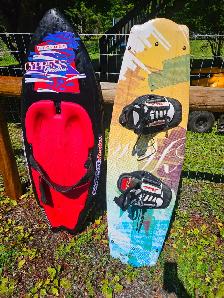 Hobie Wake board & oldschool kneeboard for sale $100 for both