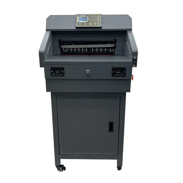 18' 460mm Electric Heavy Paper Cutter auto-pressing paper 120117