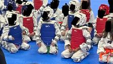 Black Belt Jung’s taekwondo- sparring gear size 5-7 year old - Photo 3