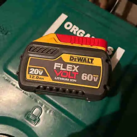 broken dewalt 20/60V flex volt battery