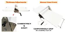Promotion Manual Croissants Fondant Pastry Dough Sheeter 056663 - Photo 6