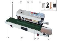110V Continuous Band Horizontal Bag Sealer FR-770 070746