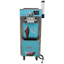Standing 3 Flavors Soft Ice Cream Cooling Making Machine 210051