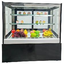 Right Angled Desktop 3 Layer Refrigerated Bakery Showcase 210182