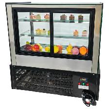Right Angled Desktop 3 Layer Refrigerated Bakery Showcase 210182 - Photo 4