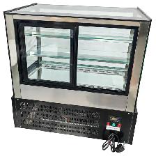 Right Angled Desktop 3 Layer Refrigerated Bakery Showcase 210182 - Photo 7