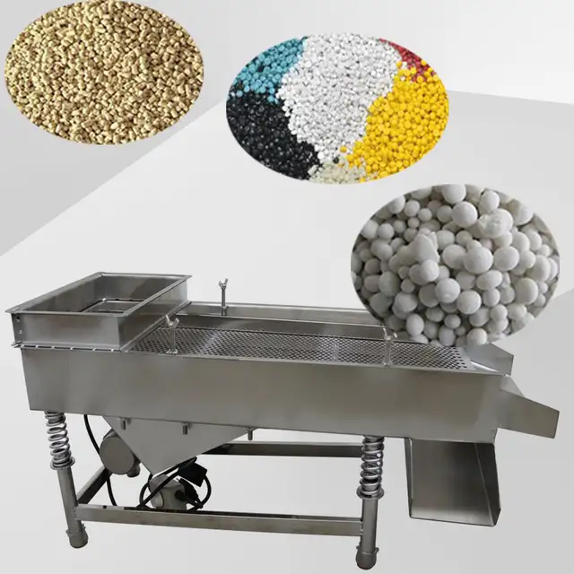 Promotion 110V Linear Steel Vibrating Screen 7mm Mesh 230195