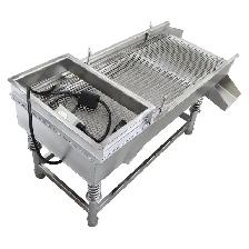 Promotion 110V Linear Steel Vibrating Screen 7mm Mesh 230195 - Photo 8