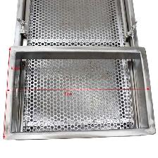 Promotion 110V Linear Steel Vibrating Screen 7mm Mesh 230195 - Photo 10