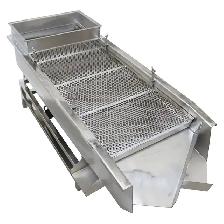 Double Motor Linear Vibrating Screen w/10mm &5mm Screens 230228