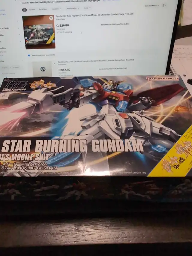 Bandai Gundam model kits
