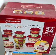 Brand NEW Rubbermaid 34 Piece set for sale!