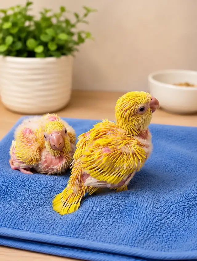 ❤️⭐❤️ Beautiful Quaker Babies Available ❤️with cage and food