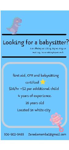Babysitting services