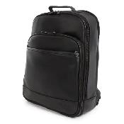 Sac à Dos Bugatti Neuf : Cuir Végane Noir - Portable 15.6 Po