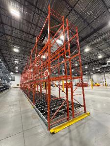 Used 20' Tall Redirack Pallet Racking Frames / Uprights - Photo 3