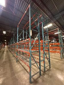 Used racking - 8'6 long beams - 9', 10' & 14' tall x 30' frames - Photo 3
