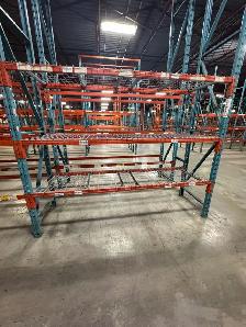 Used racking - 8'6 long beams - 9', 10' & 14' tall x 30' frames - Photo 5