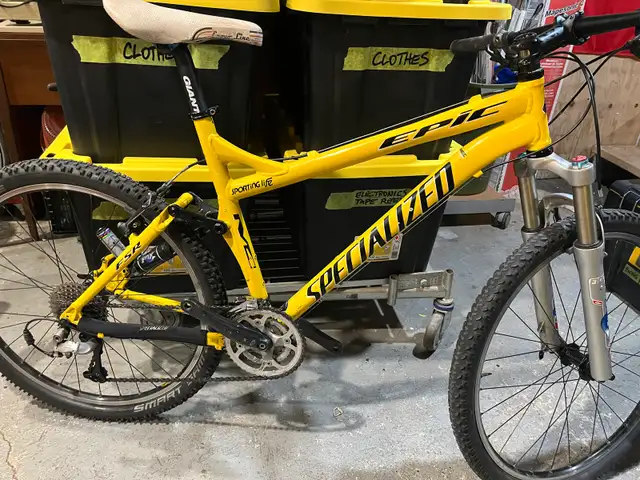 19 inch Specialized fsr epic m4