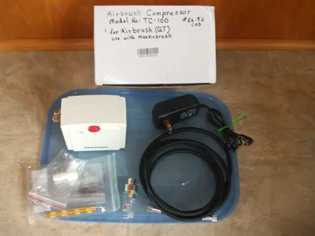 Airbrush Compressor Model No.: TC-100