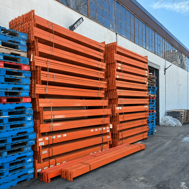 USED Redi rack Beams 9' x 4' for Pallet Racking warehouse rack
