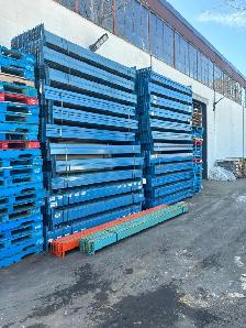 USED Redi rack Beams 9' x 4' for Pallet Racking warehouse rack - Photo 2