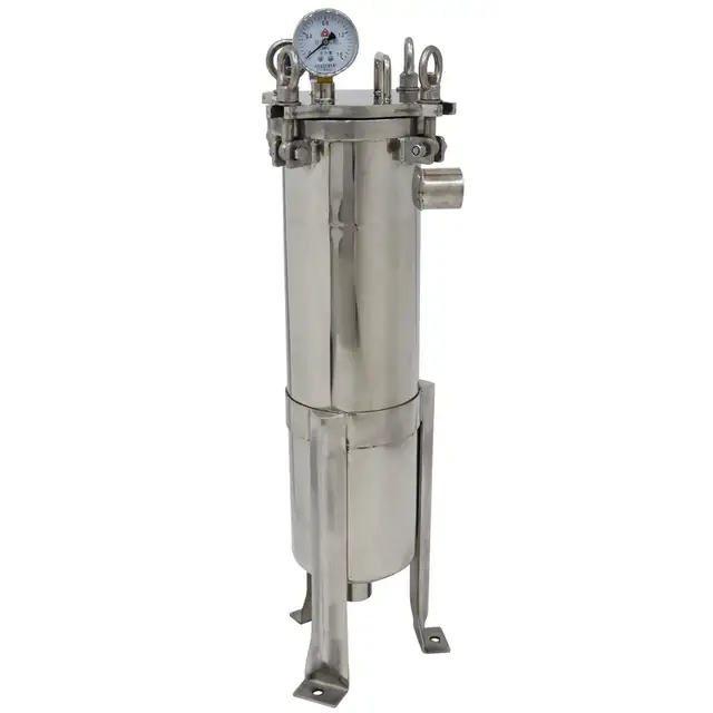 #4 Bag Filter with Housing 304 Stainless Steel Filter 025017