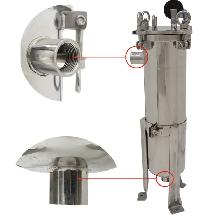 #4 Bag Filter with Housing 304 Stainless Steel Filter 025017 - Photo 7