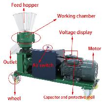 8mm Livestock Feed Granulator Animal Feed Pellet Machine 239254 - Photo 8
