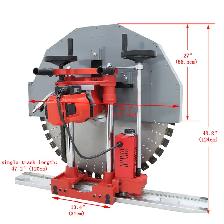 20"Cutting Depth Concrete Wall Grooving Machine Cutter 023503 - Photo 4