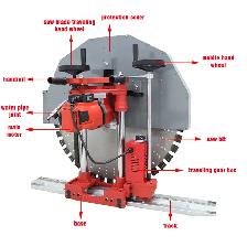 20"Cutting Depth Concrete Wall Grooving Machine Cutter 023503 - Photo 10