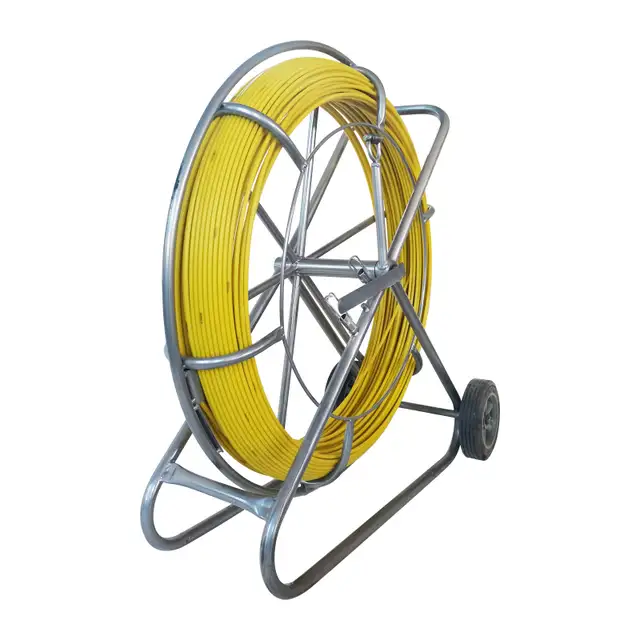 10mm Fish Tape Fiberglass Wire Cable Running Rod Puller 170552