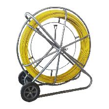 10mm Fish Tape Fiberglass Wire Cable Running Rod Puller 170552 - Photo 2