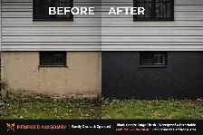 Masonry Available Specials Parging/Tuck-Pointing