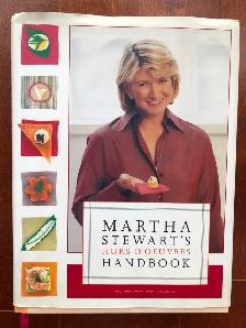 Large Martha Stewart's Hors D’oeuvres Handbook- Hardcover