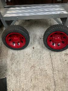 lawnmower power washer wheels