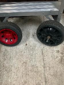 lawnmower power washer wheels - Photo 2