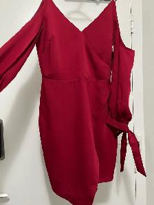 Cold shoulder dresd - Photo 3