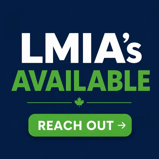 LMIA jobs for visa extension opportunity
