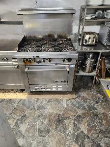 Garland 6 Burner gas Stove/Oven