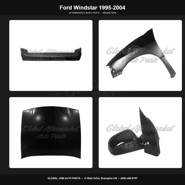 Ford Windstar 1995-2004 Absorber Hood Fender Mirror Bumper