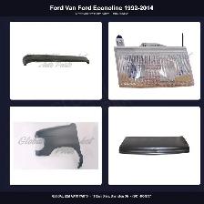 Ford Van Ford Econoline 1992-2014 Hood Grille Bumper Fender