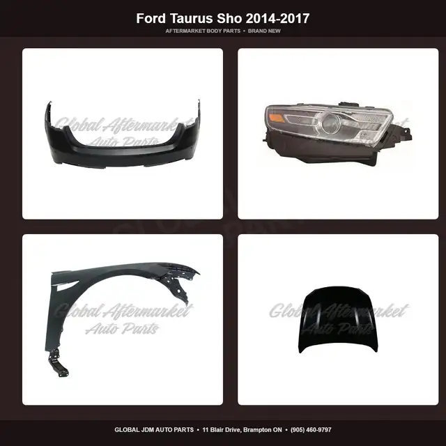 Ford Taurus Sho 2014-2017 Hood Grille Fender Mirror Bumper