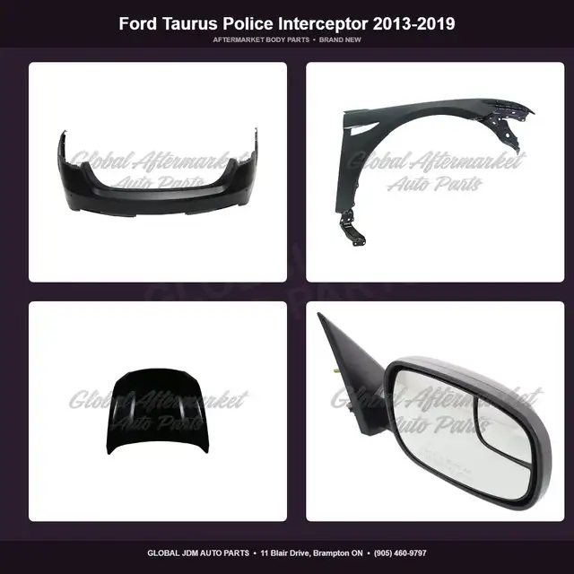 Ford Taurus Police Interceptor 2013-2019 Fender Hood Mirror