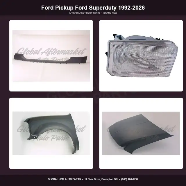 Ford Pickup Ford Superduty 1992-2026 Grille Mirror Hood
