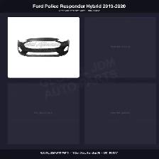 Ford Police Responder Hybrid 2019-2020 Grille Fender Bumper