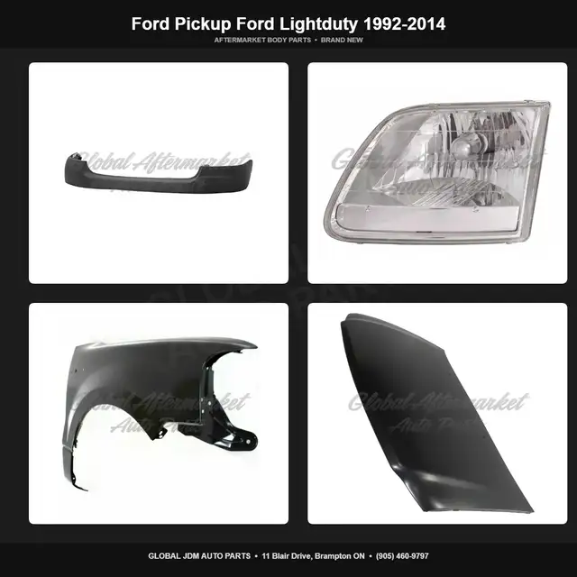 Ford Pickup Ford Lightduty 1992-2014 Mirror Hood Grille