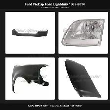Ford Pickup Ford Lightduty 1992-2014 Mirror Hood Grille